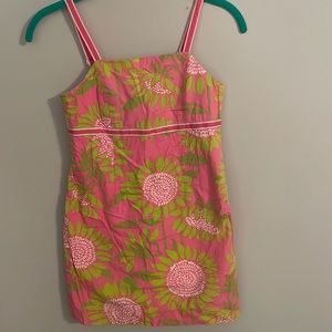 lily pulitzer dress, size 10, flower design